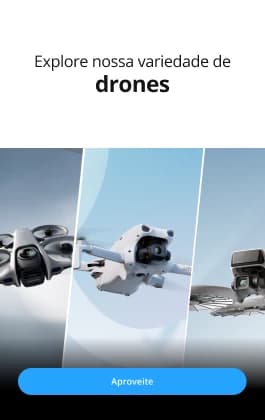 Equipamento DJI disponível na Aero Imports